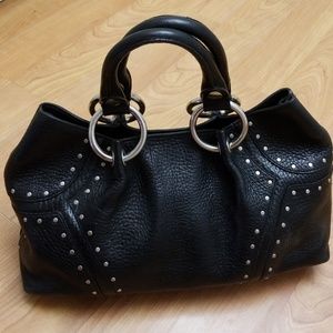 Purse Black Leather
